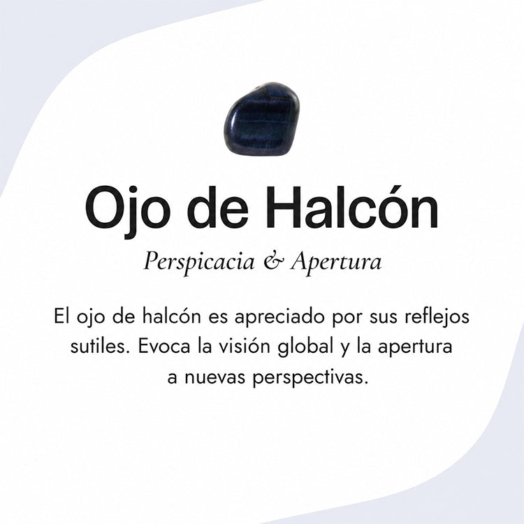 ÉCLAT | Ángel Guardián™ | Pulsera de Ojo de Halcón Natural
