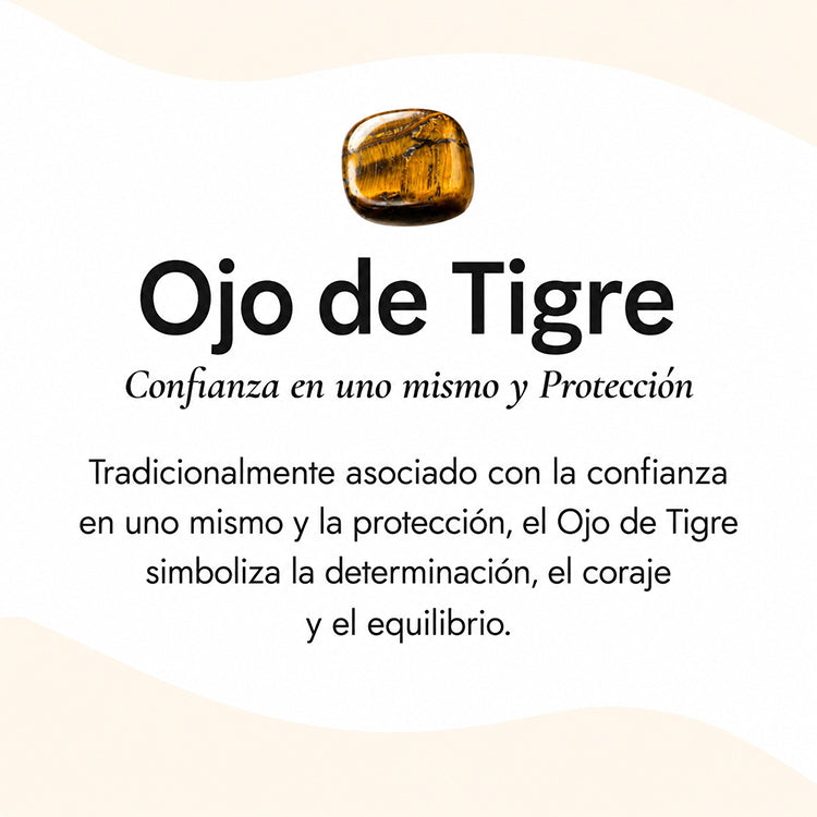 ÉCLAT | Triple Protección™ | Pulsera de Ojo de Tigre, Ojo de Toro y Ojo de Halcón
