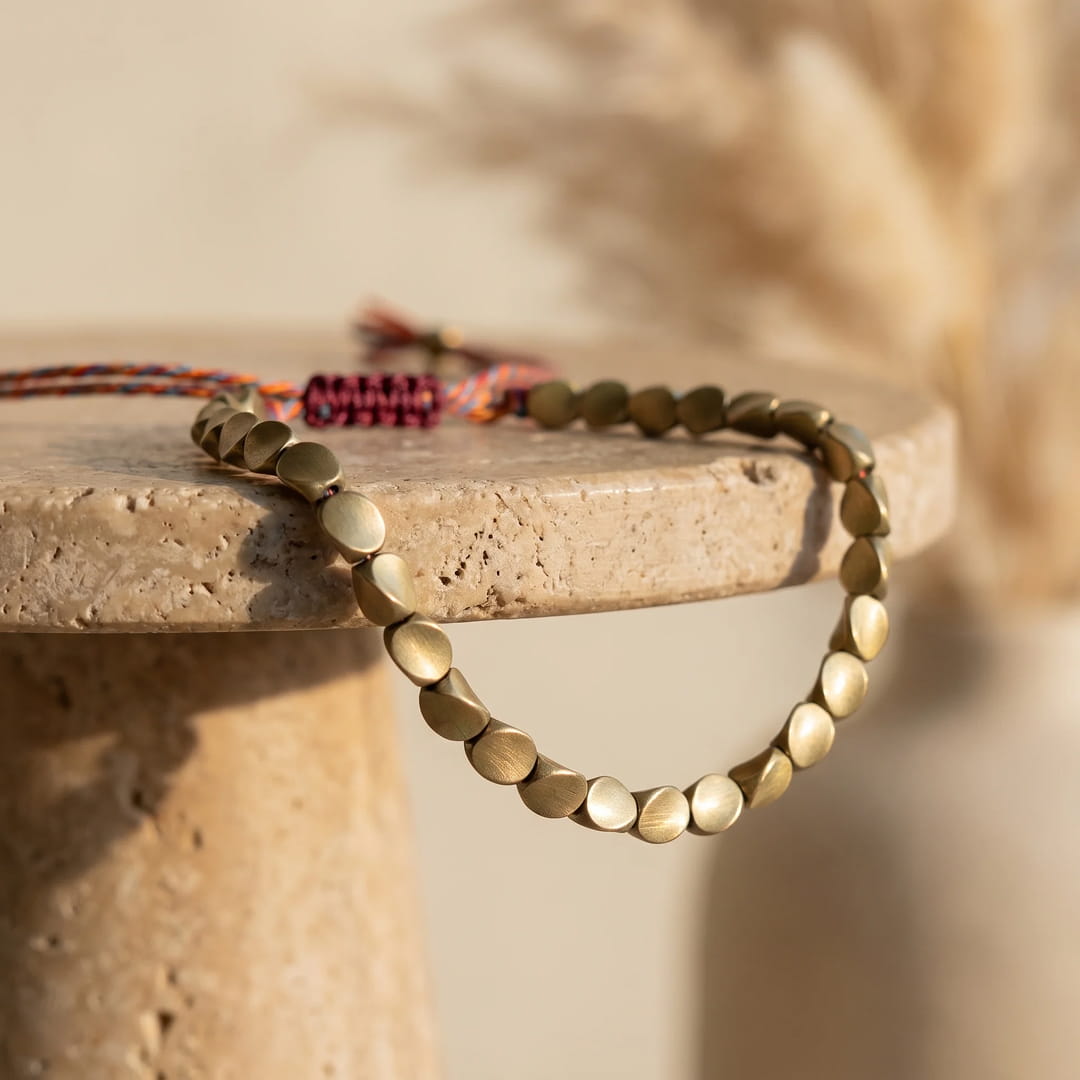 ÉCLAT | Tenzin™ | Pulsera Tibetana de Cobre