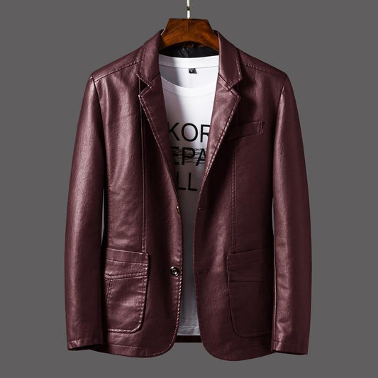 Kaizen | Blazer De Cuero Elegante & Estilizado