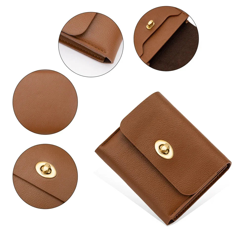 MEZTLI™ – Cartera Alba de cuero vegano