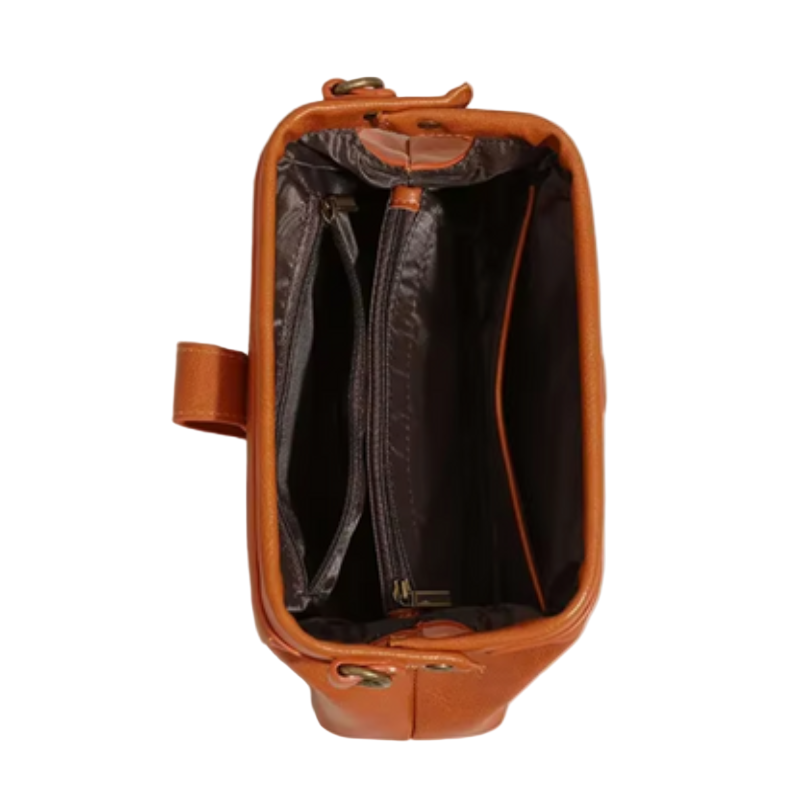MEZTLI™ – Bolso Clara de cuero vegano vintage