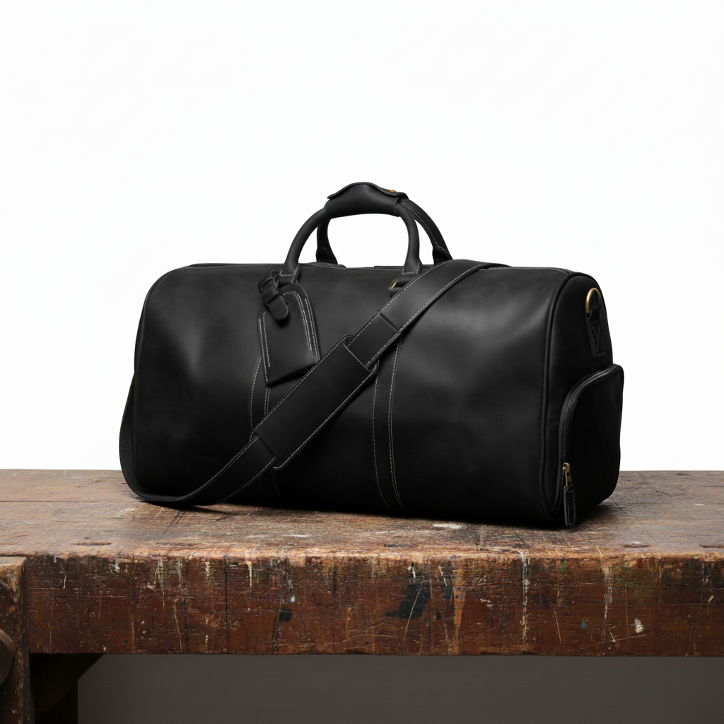MEZTLI™ – Bolso Montgomery de cuero vegano