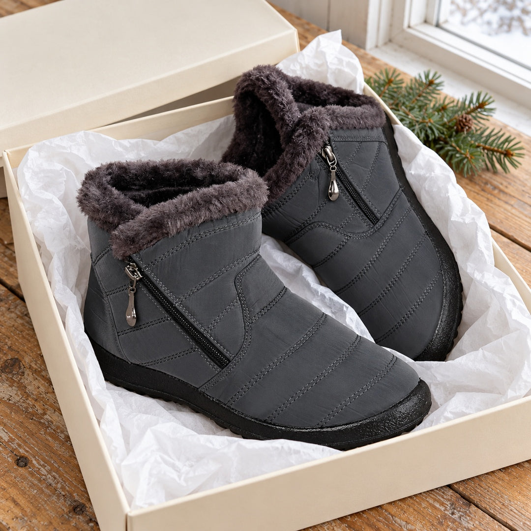Botas de Invierno Forradas – Gris