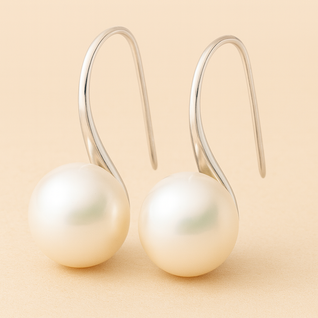ÉCLAT | Pendientes Elegantes de Gota con Perlas