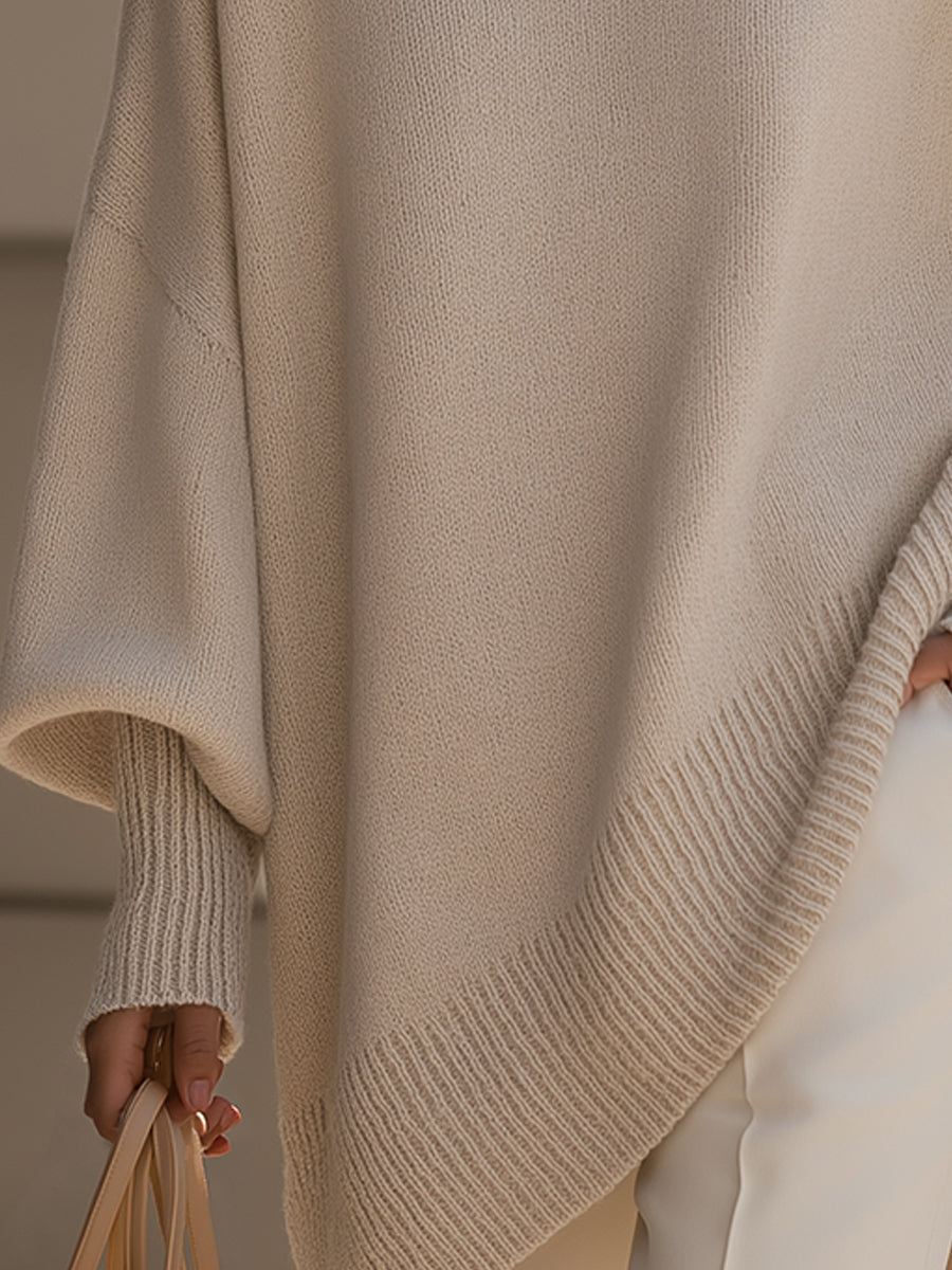 Ludovica | Jersey Oversize de Escote Amplio