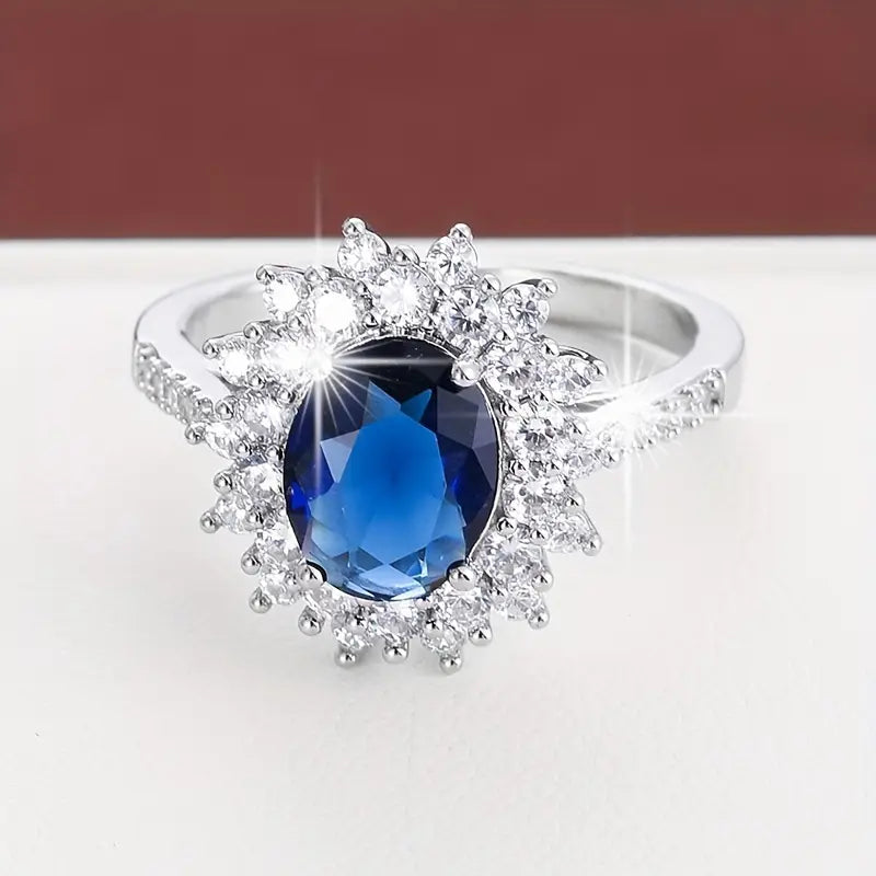 ÉCLAT | Anillo de Oro con Zafiro