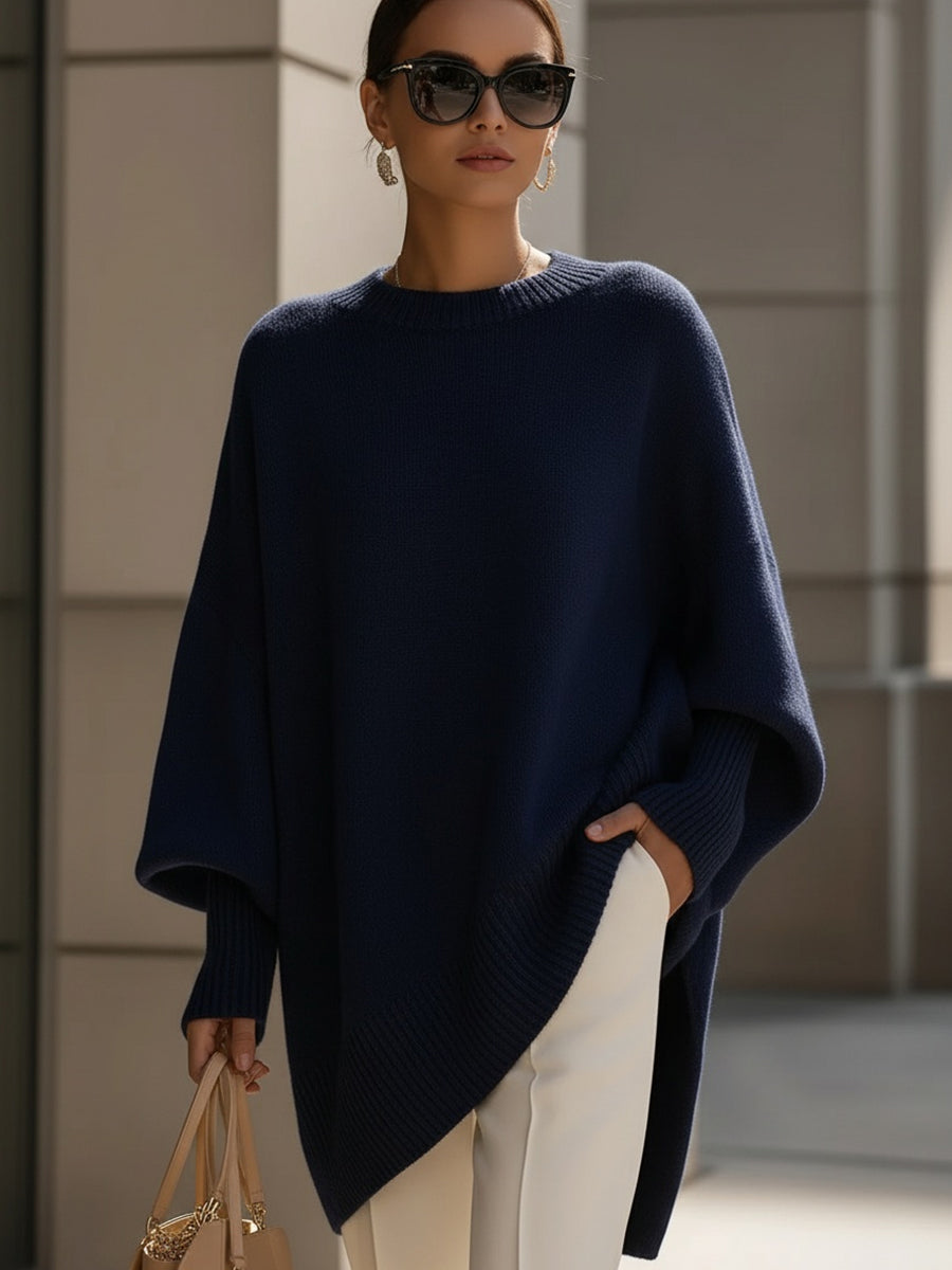 Ludovica | Jersey Oversize de Escote Amplio