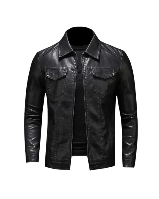Kaizen | Chaqueta de cuero vegano con elegancia moderna