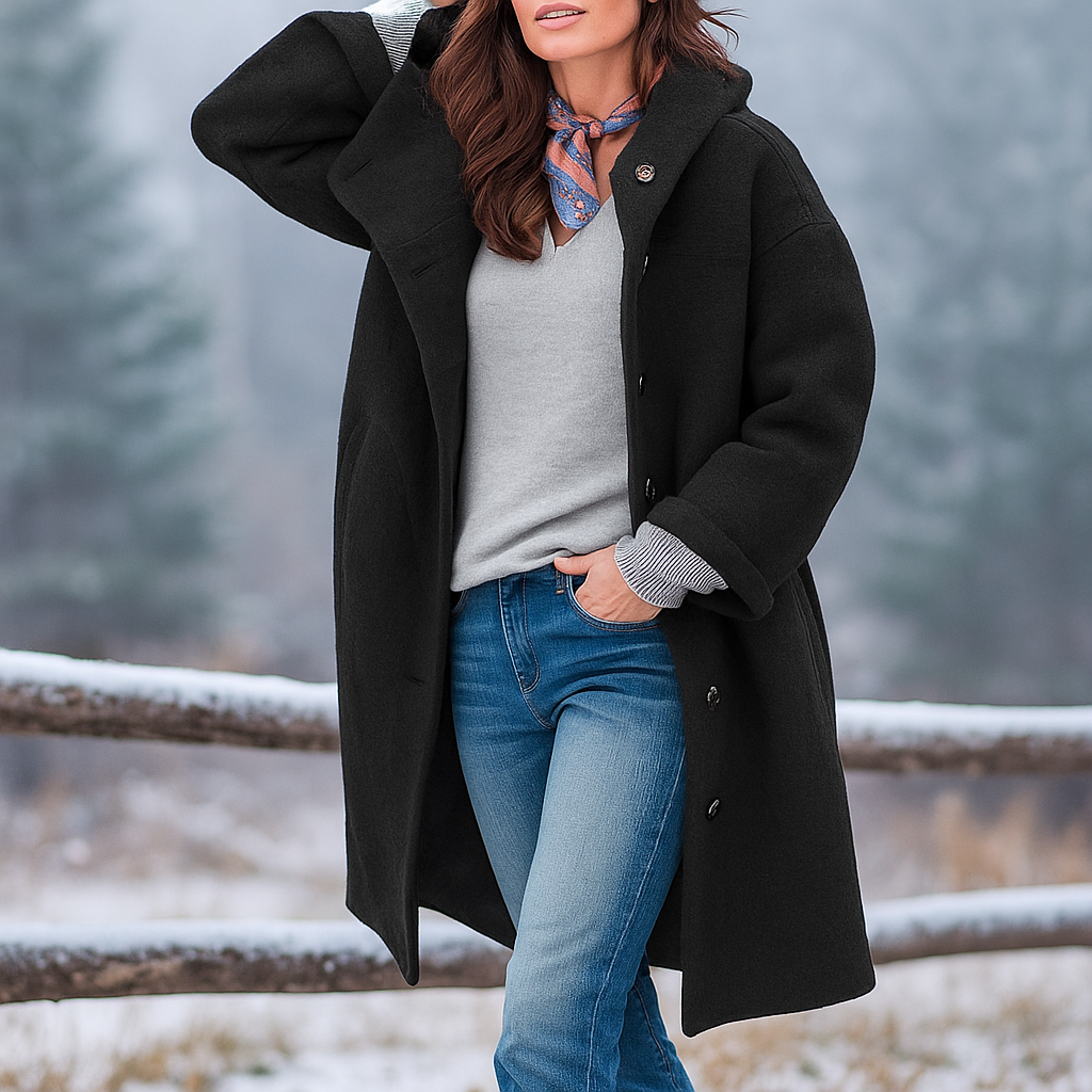 Abrigo mujer de invierno estilo casual premium - Alexia