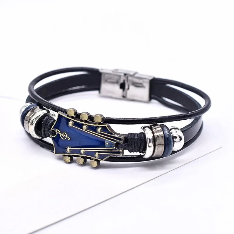 ÉCLAT | Pulsera de Cuero de Guitarra Hecha a Mano