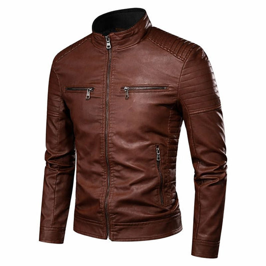 Kaizen | Bernal Chaqueta de cuero vintage
