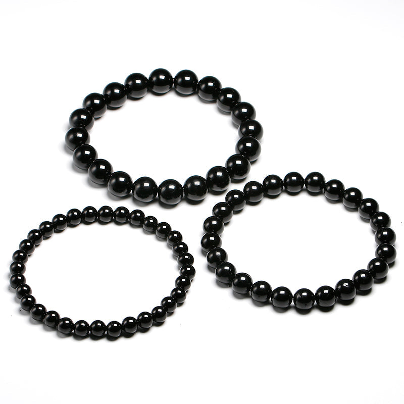 ÉCLAT | Rembrandt™ | Pulsera de Turmalina Negra Natural de Protección