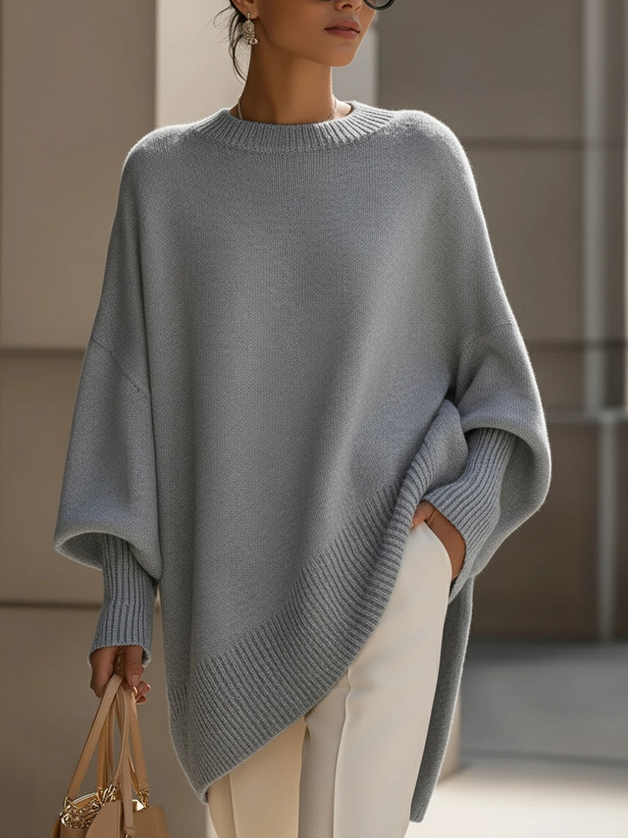 Ludovica | Jersey Oversize de Escote Amplio