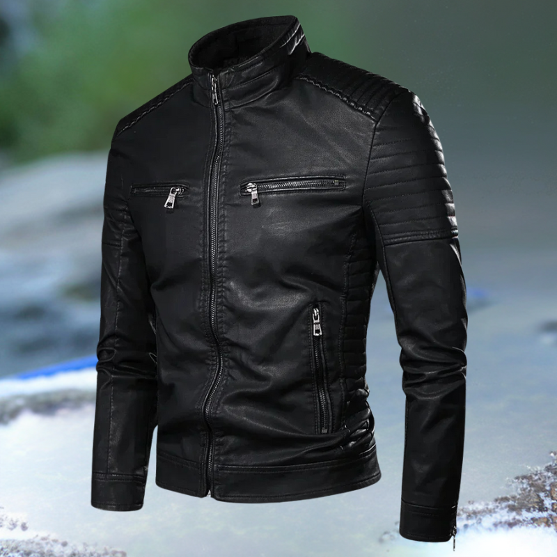 Kaizen | Bernal Chaqueta de cuero vintage