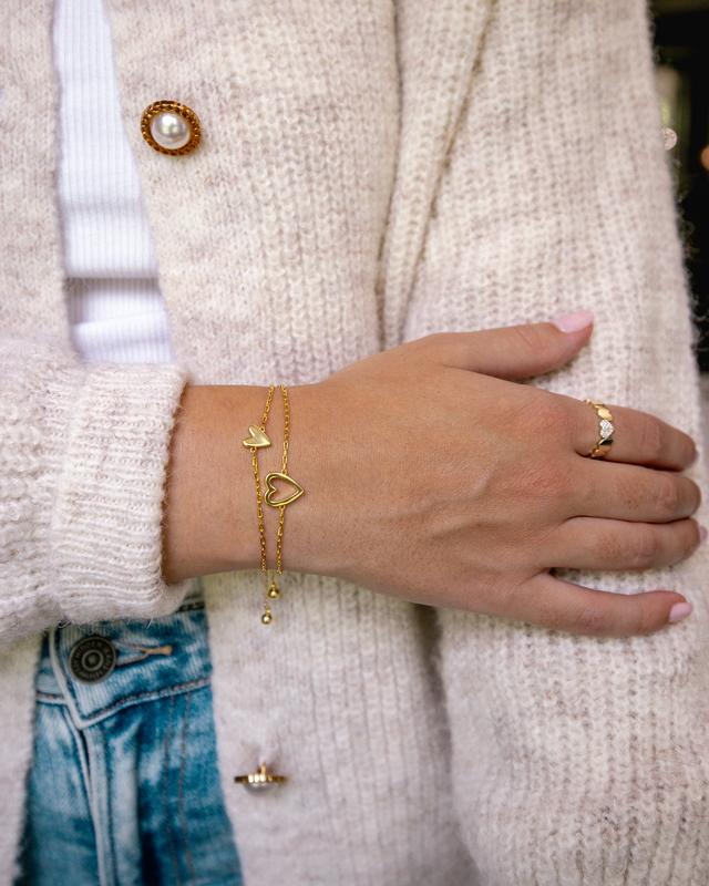 ÉCLAT | Set de Pulseras de Corazones a Juego
