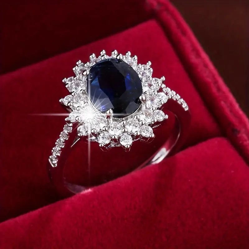 ÉCLAT | Anillo de Oro con Zafiro
