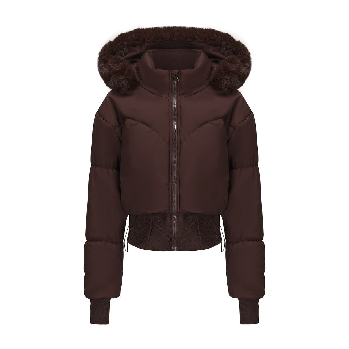 Chaqueta corta para mujer con capucha - Avenil