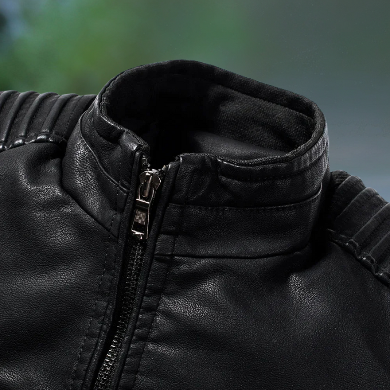 Kaizen | Bernal Chaqueta de cuero vintage
