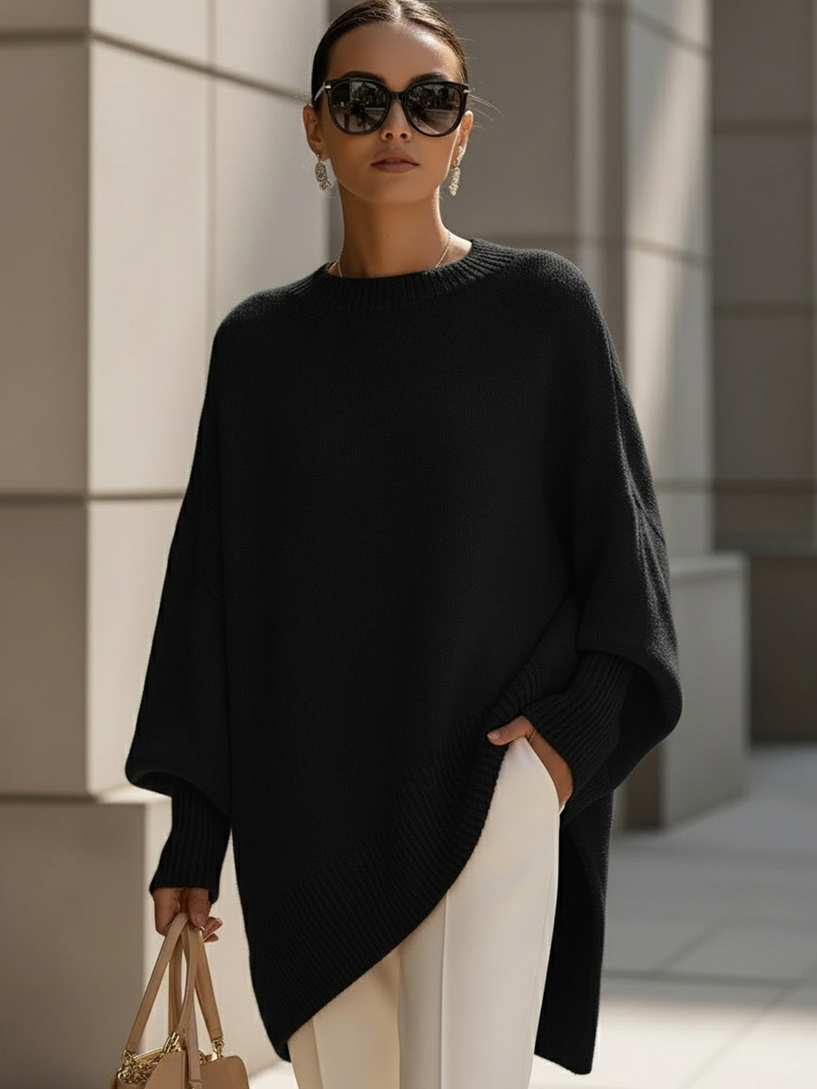 Ludovica | Jersey Oversize de Escote Amplio
