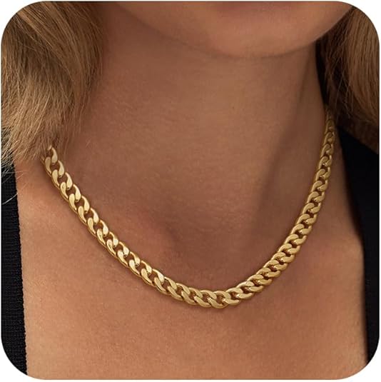 ÉCLAT | Collar Grueso de Eslabones Cubanos