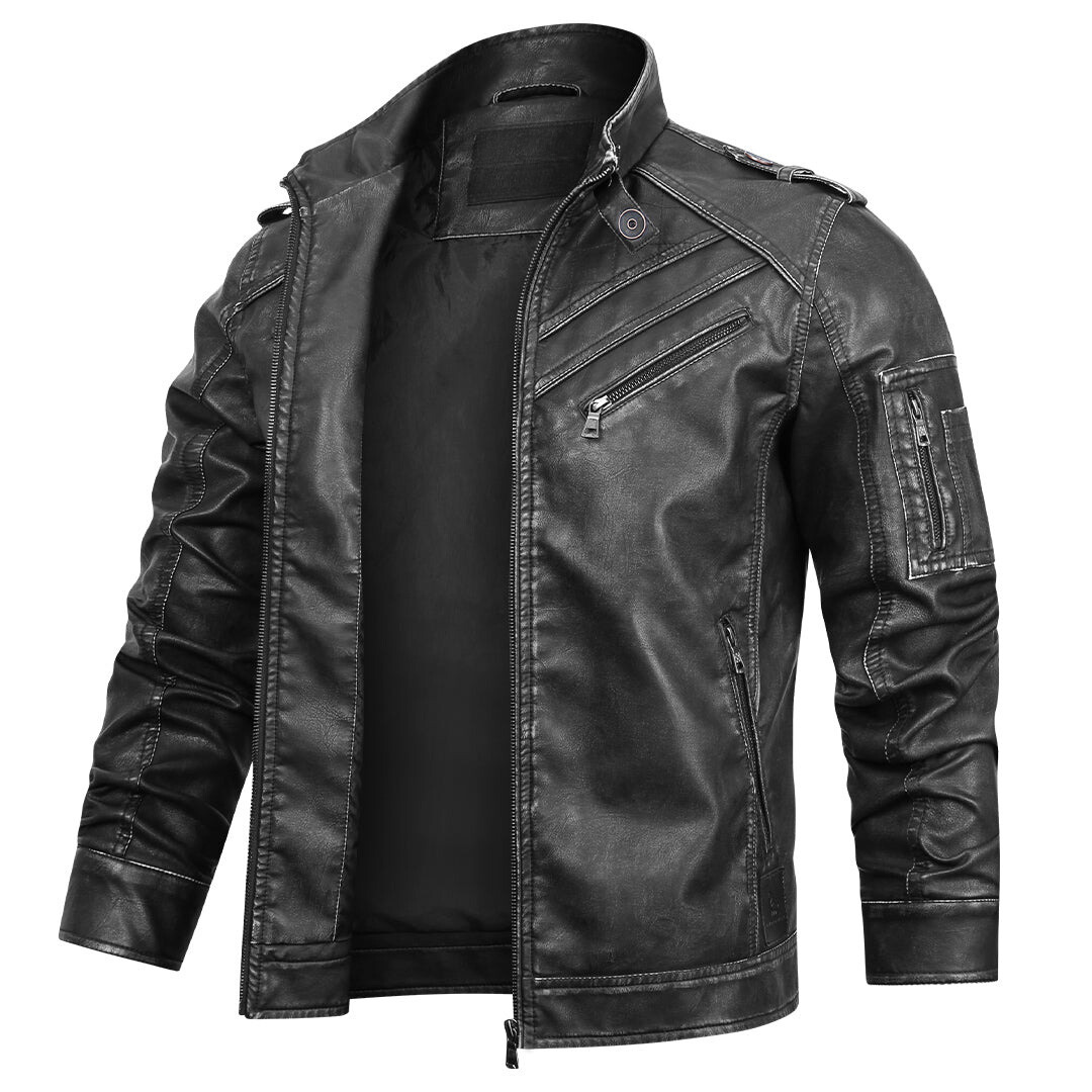 Kaizen | Chaqueta de cuero clásica