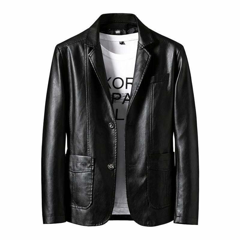 Kaizen | Blazer De Cuero Elegante & Estilizado