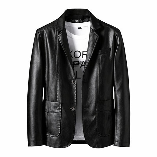 Kaizen | Blazer De Cuero Elegante & Estilizado