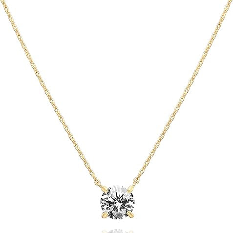 ÉCLAT | Collar Aurora Cristal | Oro