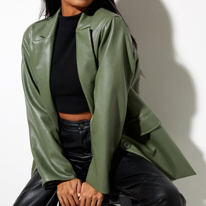 Chaqueta para mujer efecto piel - Neyra