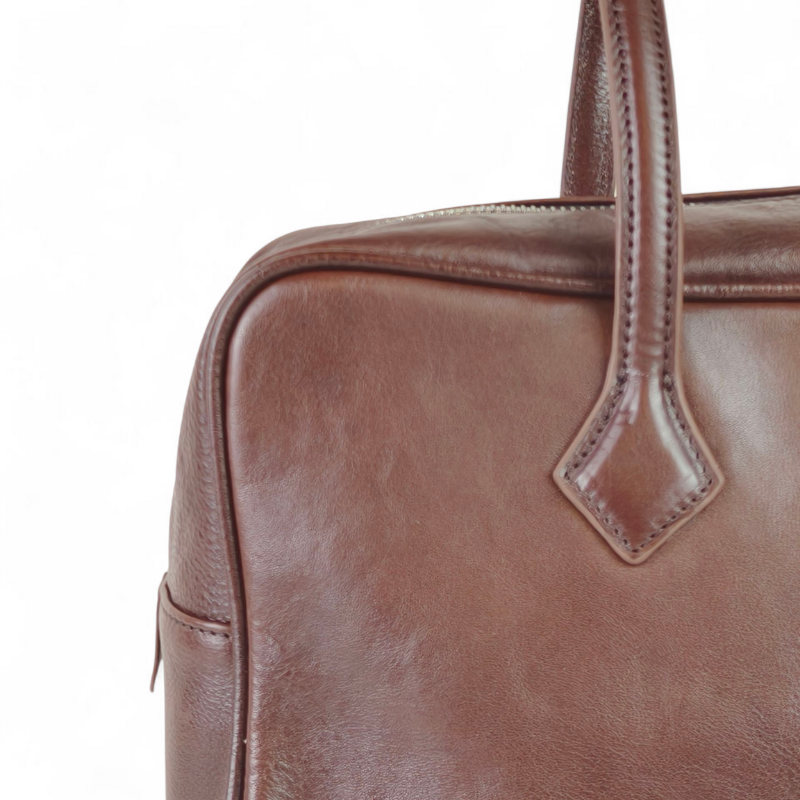MEZTLI™ – Bolso tote Flor de cuero vegano