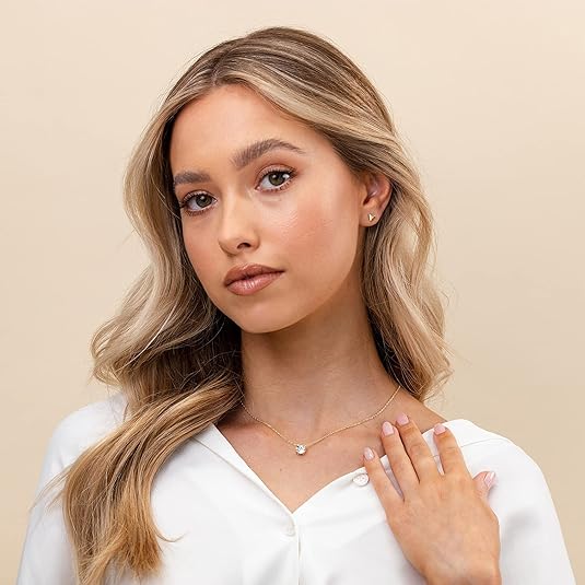 ÉCLAT | Collar Aurora Cristal | Oro