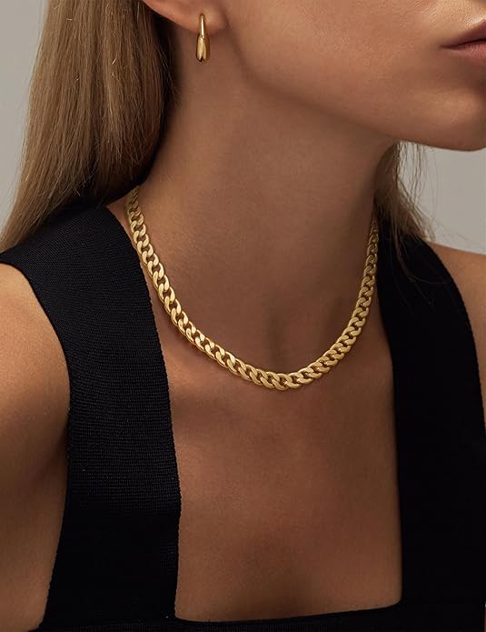 ÉCLAT | Collar Grueso de Eslabones Cubanos