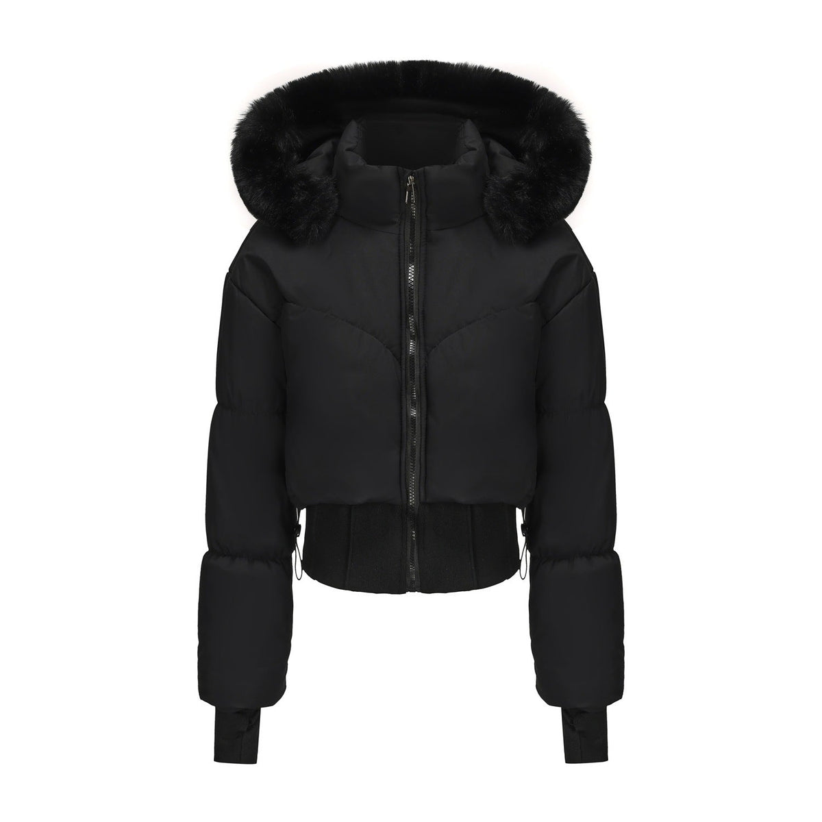 Chaqueta corta para mujer con capucha - Avenil