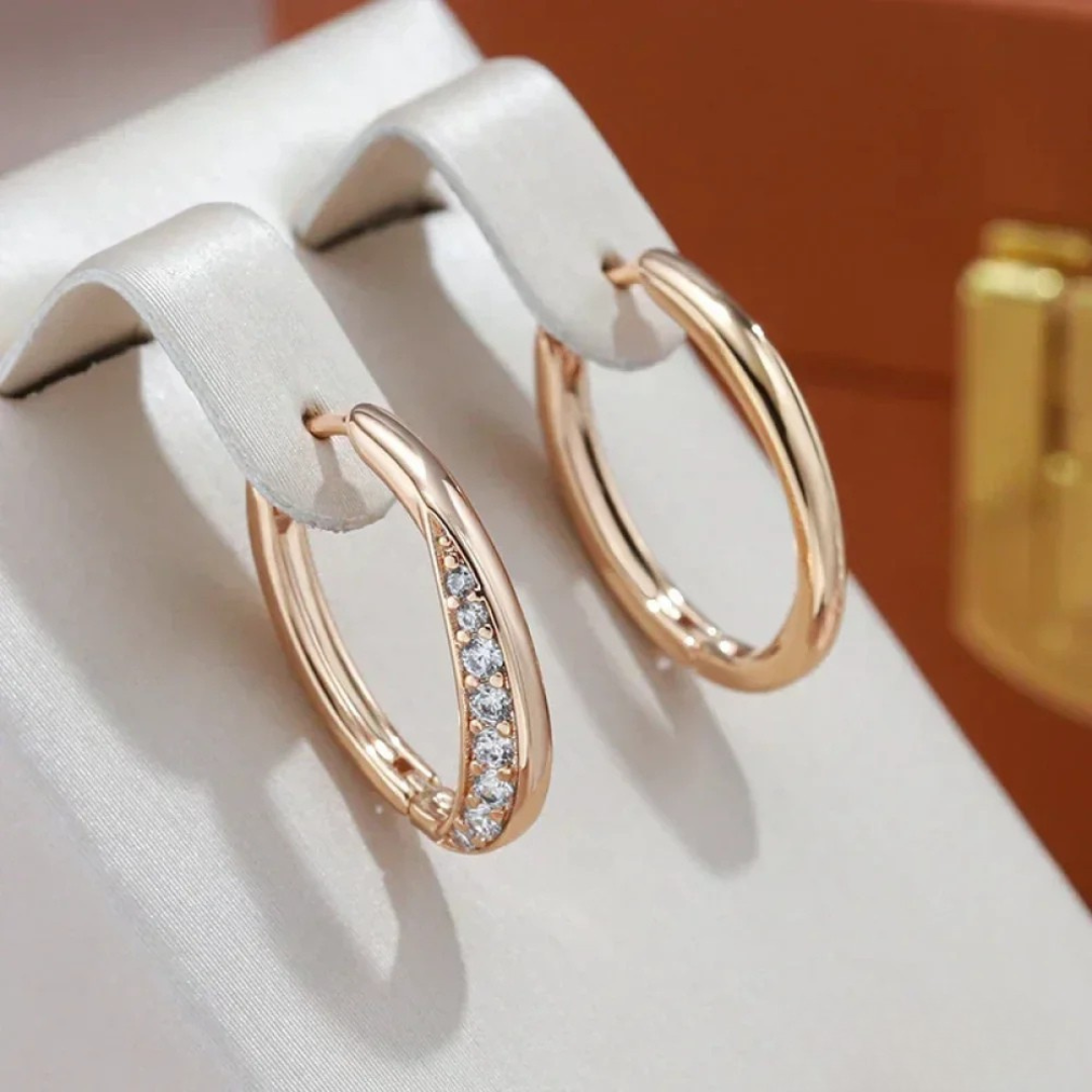 ÉCLAT | Pendientes Chic de Oro