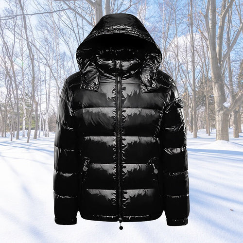 Capucha de la chaqueta Arianna en negro