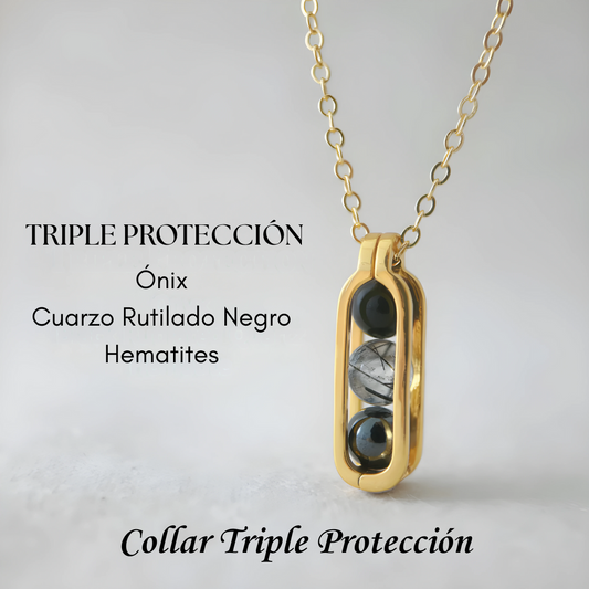 ÉCLAT | Triple Protección™ | Collar Amuleto De Protección