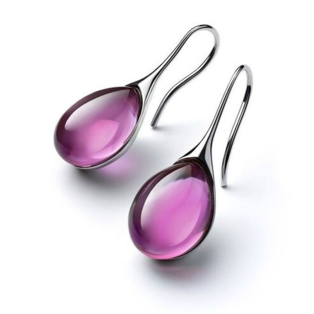 ÉCLAT | Pendientes Largos Chic con Cristales