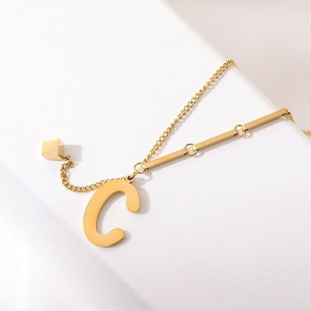 ÉCLAT | Collar Letra (Oferta 2x1)
