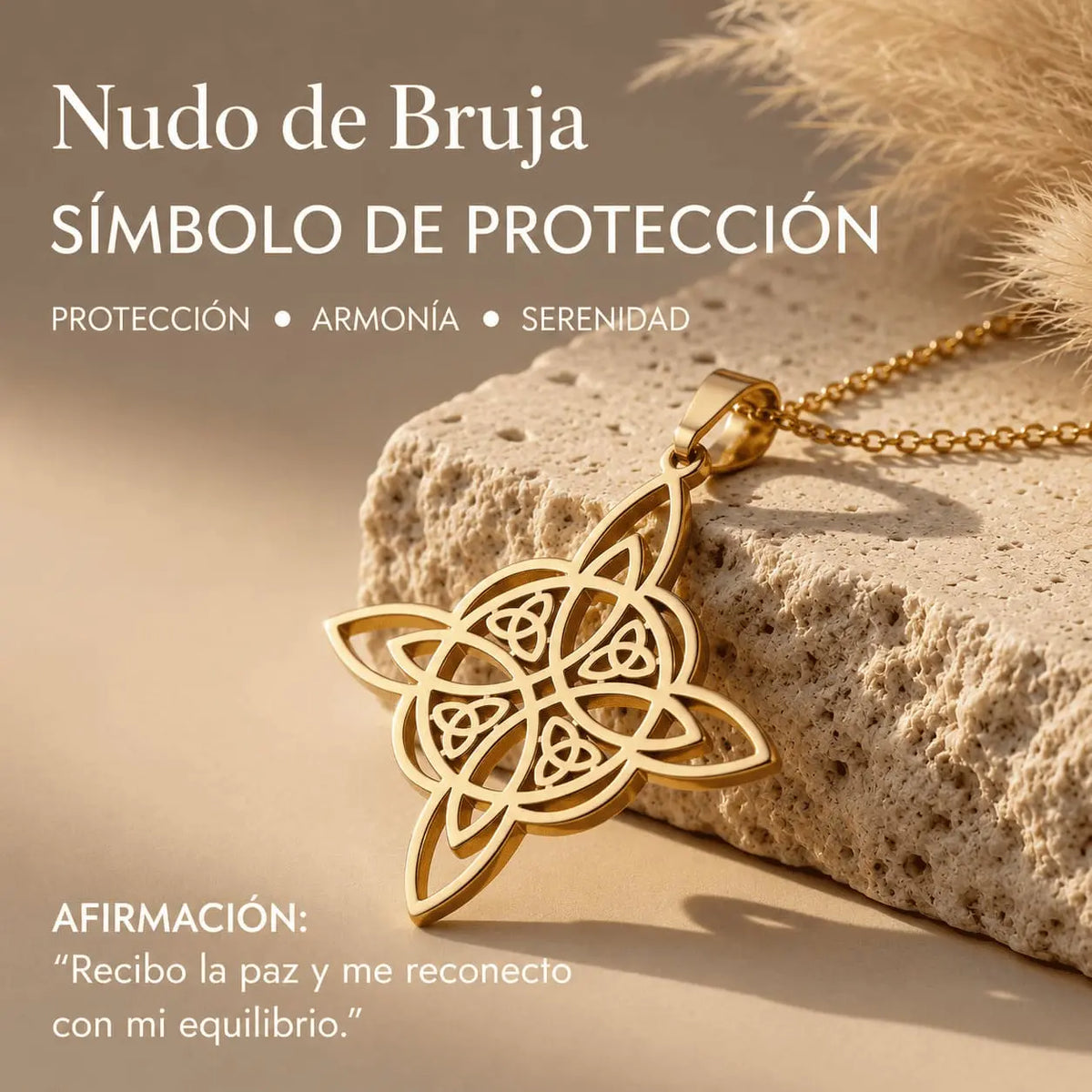ÉCLAT | Valeria™ | Collar con Amuleto de Protección Eterna