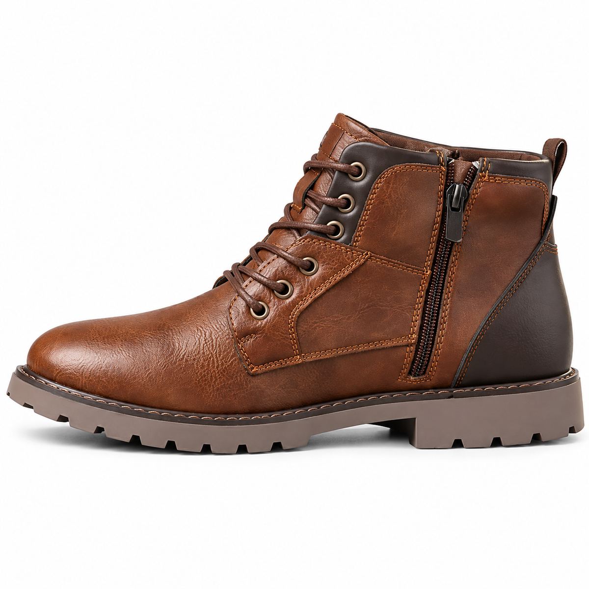 Sierra | Botas de Cordones de Cuero Premium