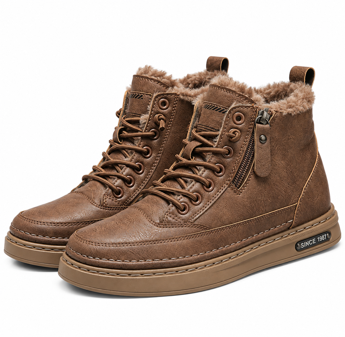 Sierra | Botas de Invierno de Cuero