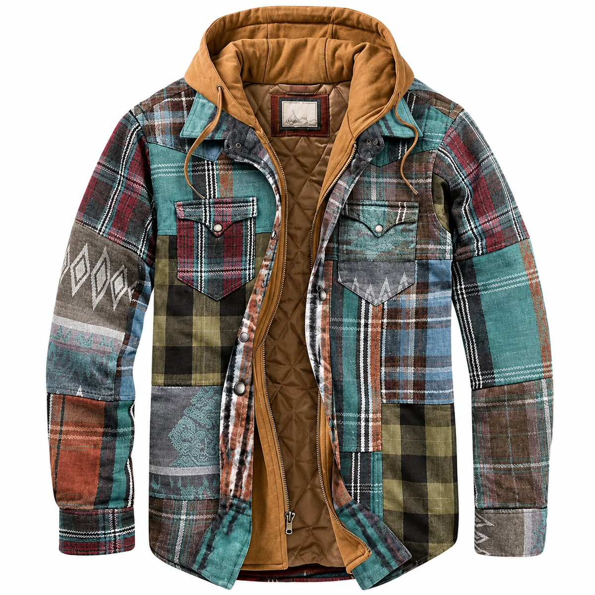 Kaizen | Chaqueta urbana de cuadros