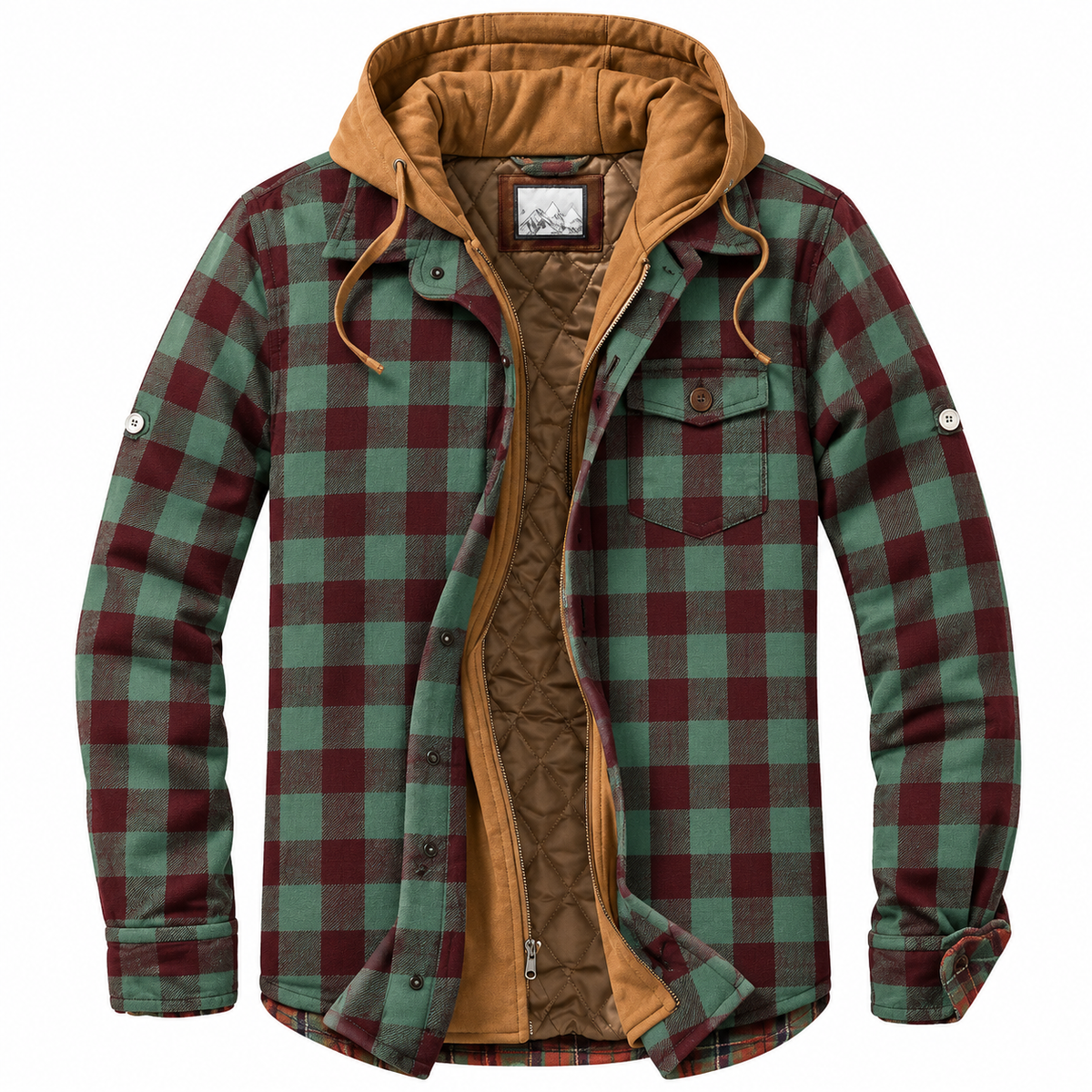 Kaizen | Chaqueta urbana de cuadros