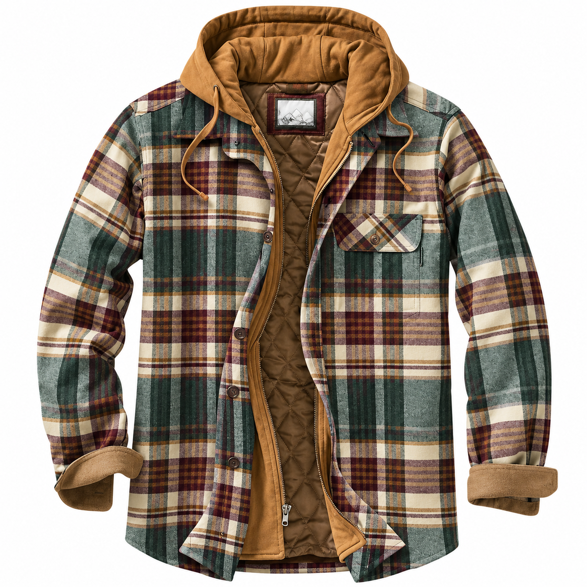 Kaizen | Chaqueta urbana de cuadros