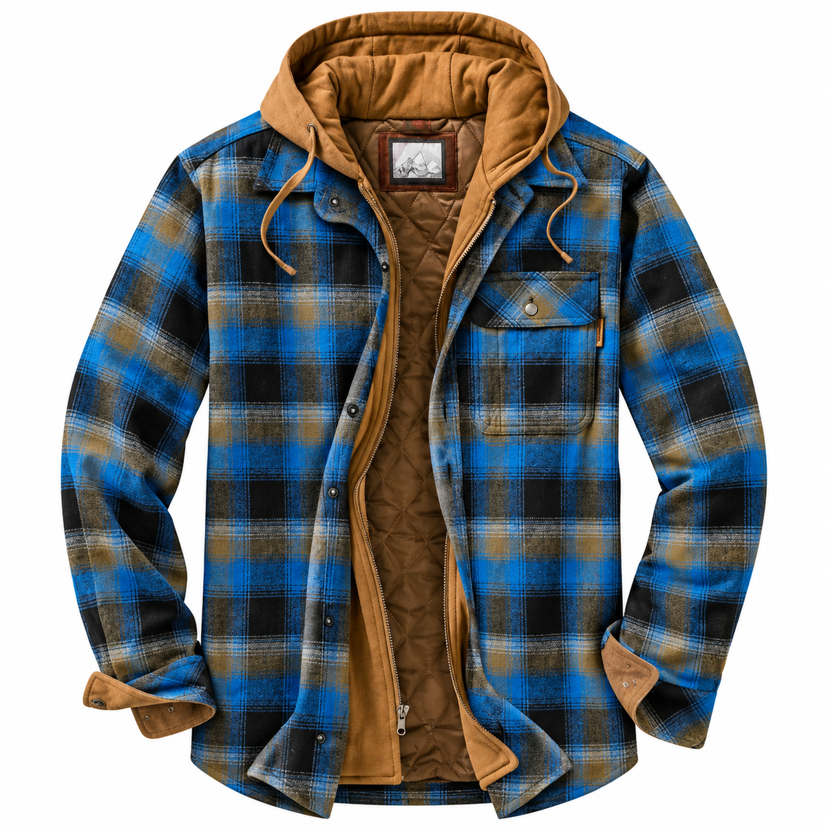 Kaizen | Chaqueta urbana de cuadros