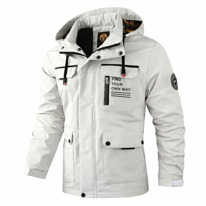 Kaizen | Álex™ Chaqueta Outdoor cómoda, resistente al viento y al agua