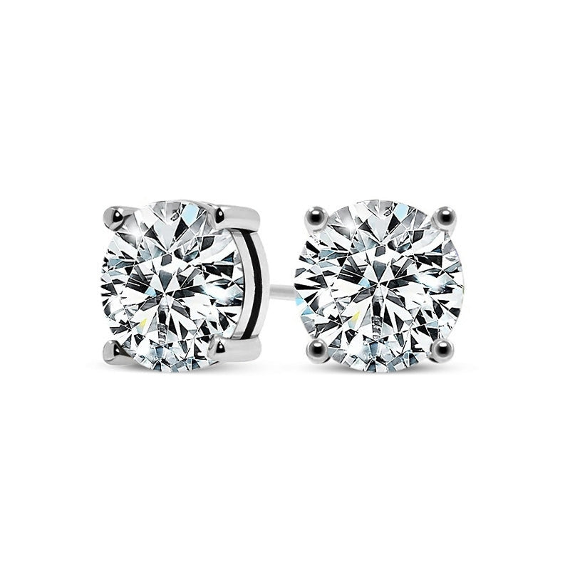 ÉCLAT | Pendientes Chic de Oro Blanco Tera