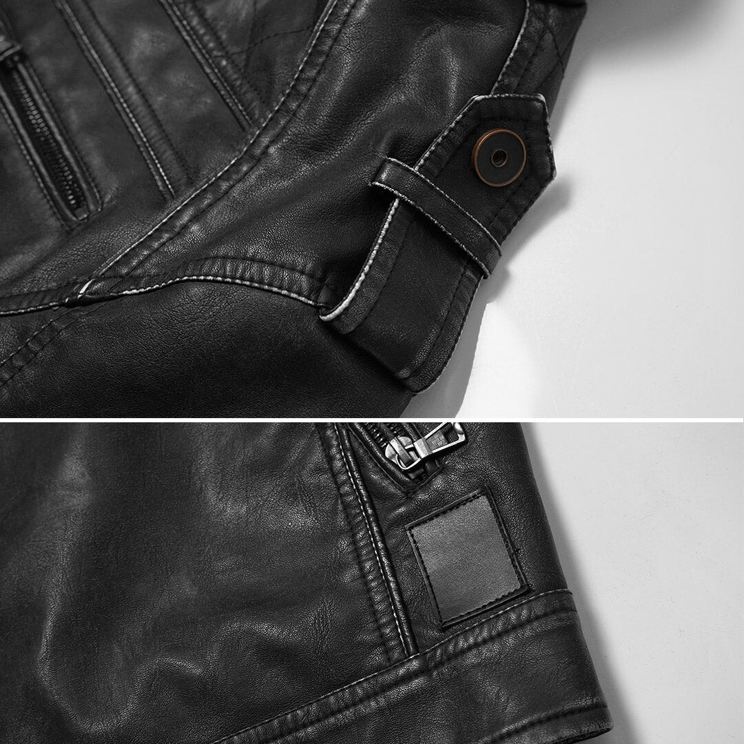 Kaizen | Chaqueta de cuero clásica