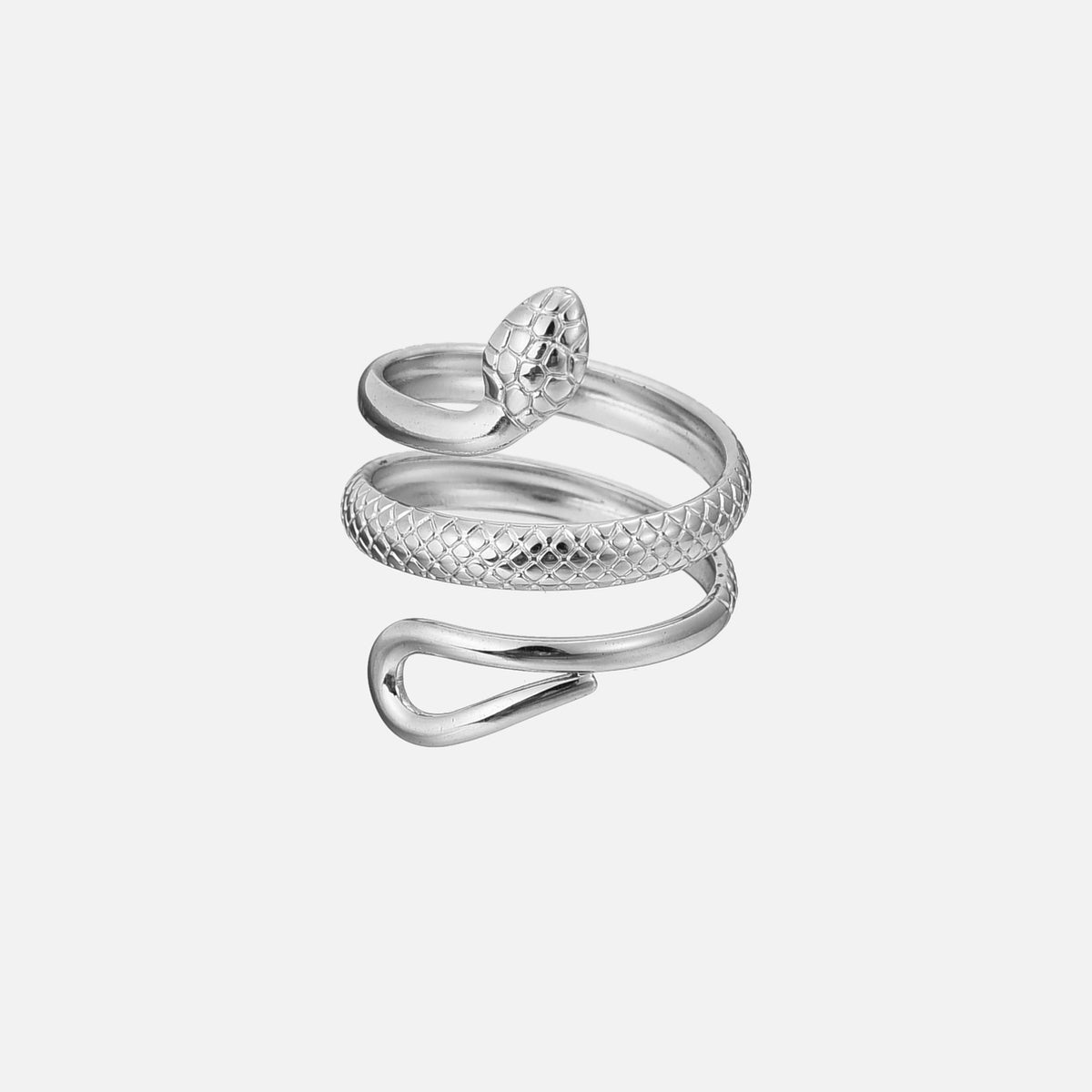 ÉCLAT | Anillo Detallado de Serpiente (Ajustable)